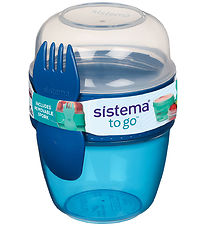 Boîte à Repas av. Couvert Sistema - Snack Capsule - 515 ml - Ble Boîte à Repas av. Couvert Sistema - Snack Capsule - 515 ml - Ble
