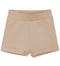 Shorts en Molleton Fixoni - Viscose/Coton - Daim Shorts en Molleton Fixoni - Viscose/Coton - Daim