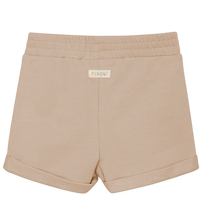 Shorts en Molleton Fixoni - Viscose/Coton - Daim Shorts en Molleton Fixoni - Viscose/Coton - Daim