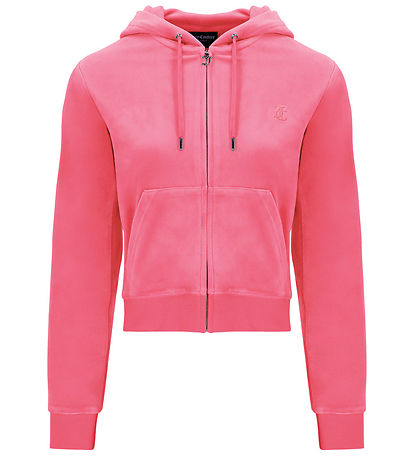 Juicy Couture Neuletakki - Robertson - Veluuri - Hot Pink