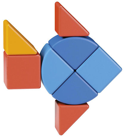 Geomag Magnet set - Magicube Shapes Animal Recycled - 9 Parts