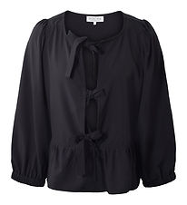 Hound Blouse - Ribbon - Black