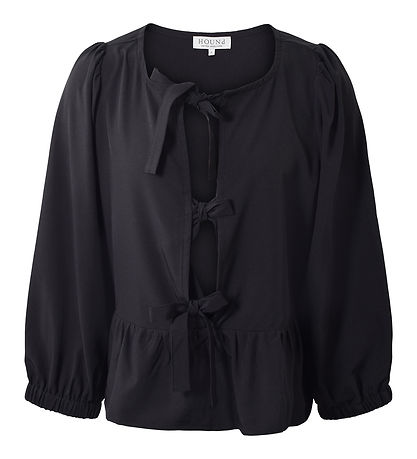 Hound Blouse - Ribbon - Black
