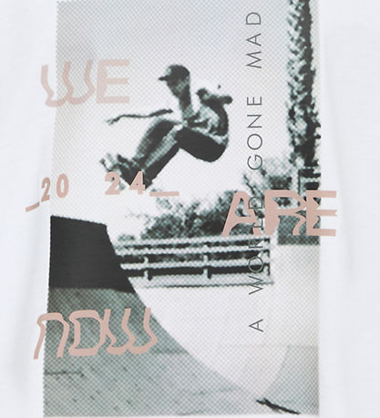 Grunt T-shirt - Turnhout - White w. Photo print