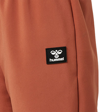 Hummel Softshell Pants w. Fleece - hmlJupitor - Copper Brown