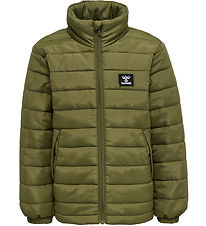 Hummel Pehmustettu takki - hmlMosse - Dark Olive