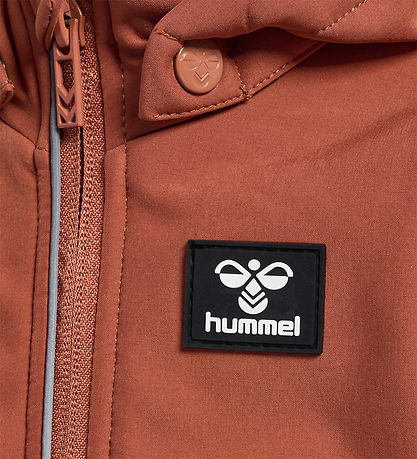 Hummel Softshell Jacket w. Fleece - hmlMars - Copper Brown