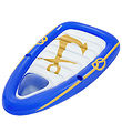 Bestway Pool Mattress - 190x107cm - Nautical Paradise Boat Loung Bestway Pool Mattress - 190x107cm - Nautical Paradise Boat Loung