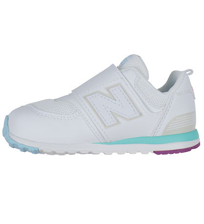 New Balance Shoe - 574 - White/Team Sky Blue New Balance Shoe - 574 - White/Team Sky Blue