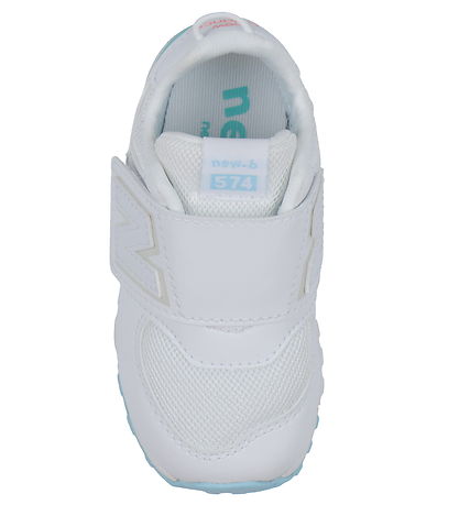 New Balance Shoe - 574 - White/Team Sky Blue New Balance Shoe - 574 - White/Team Sky Blue