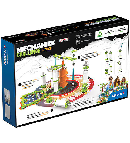Geomag Magneetset - Mechanica Uitdaging Strike - 185 Onderdelen Geomag Magneetset - Mechanica Uitdaging Strike - 185 Onderdelen