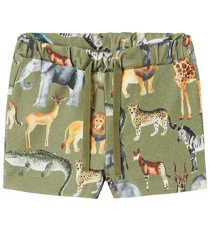 Name It Shorts - NbmJasen - Öl Green