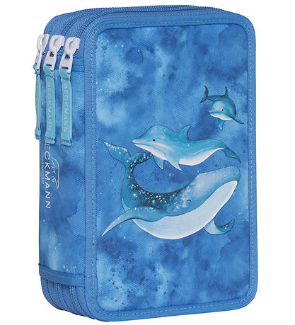 Beckmann Pencil Case w. Contents - Ocean Beckmann Pencil Case w. Contents - Ocean