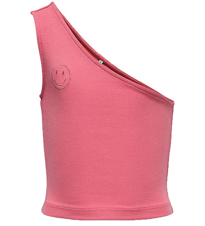 Kids Only Top - Rib - Oneshoulder - KogNessa - Coral Paradise Kids Only Top - Rib - Oneshoulder - KogNessa - Coral Paradise