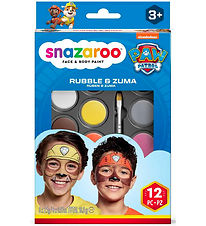 Snazaroo Face Paint - 8 Colours - Paw Patrol Rubble & Zuma Snazaroo Face Paint - 8 Colours - Paw Patrol Rubble & Zuma