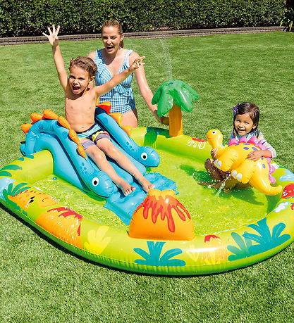 Piscine pour Enfant Intex - Petit Dino Play Centre - 191x152x58  Piscine pour Enfant Intex - Petit Dino Play Centre - 191x152x58