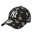 New Era Cap - 9Forty - New York Yankees - Black w. Sunflower