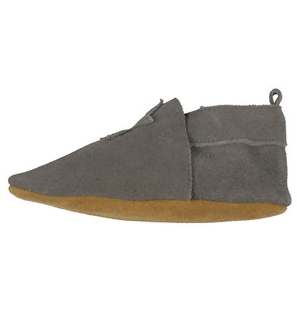 En Fant Leren Slippers - Tin