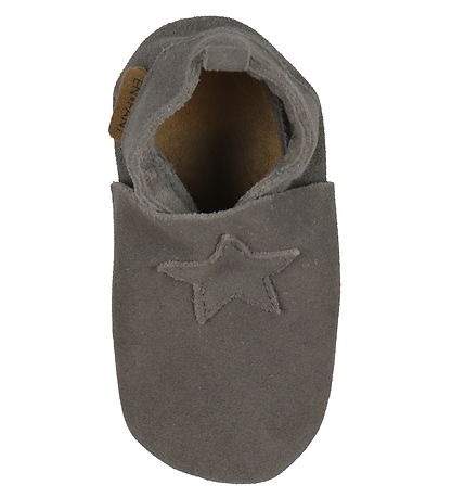 En Fant Leren Slippers - Tin