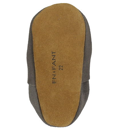 En Fant Leren Slippers - Tin