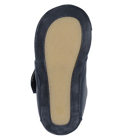 En Fant Soft Sole Leather Shoes - Leather - Blue Night