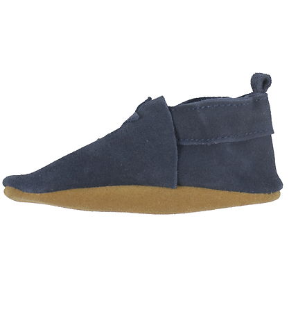 En Fant Soft Sole Leather Shoes - Blue Night