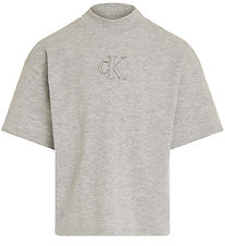 T-Shirt Calvin Klein - Monogramme - Light Grey Heather T-Shirt Calvin Klein - Monogramme - Light Grey Heather