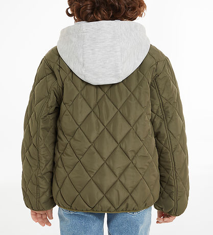 Tommy Hilfiger Steppjacke - Dienstprogramm Olive