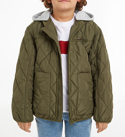 Tommy Hilfiger Steppjacke - Dienstprogramm Olive