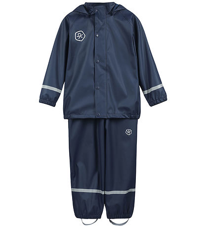 Color Kids Regenkleidung m. Träger - PU - Dress Blues