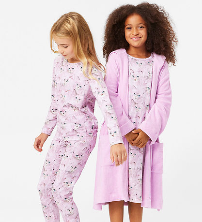 Molo Pyjama Set - Beanie - Lavender Aquarelle