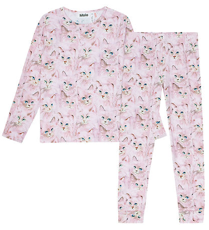 Molo Pyjama Set - Beanie - Lavender Aquarelle