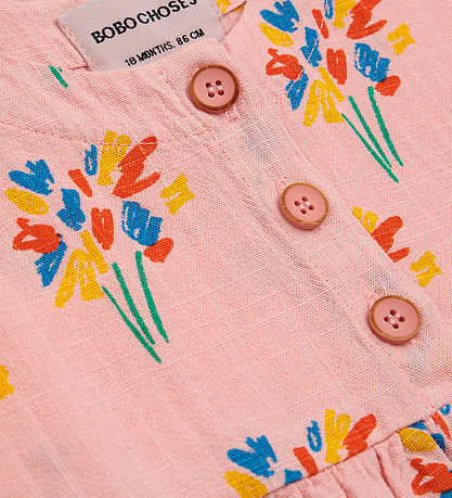 Bobo Choses Mekko - Fireworks - Vaaleanpunainen
