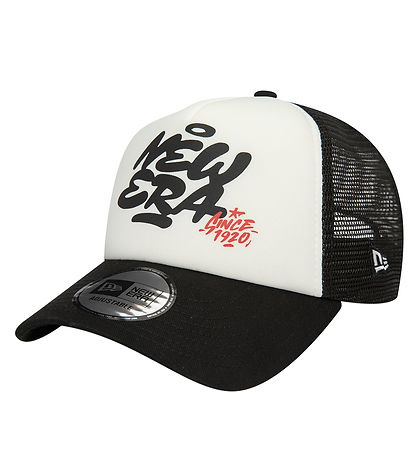 New Era Cap - Trucker - Black/White