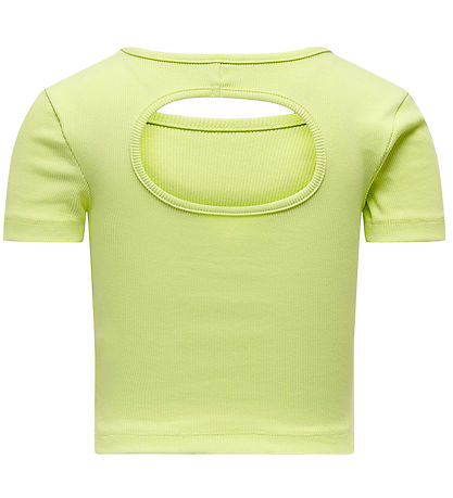 T-Shirt Kids Only - Noos - Rib - KogNessa - Shadow Citron T-Shirt Kids Only - Noos - Rib - KogNessa - Shadow Citron
