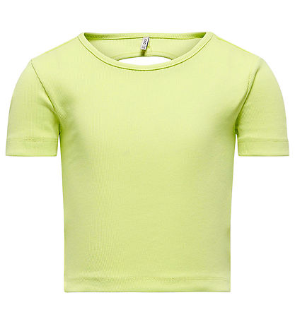 T-Shirt Kids Only - Noos - Rib - KogNessa - Shadow Citron T-Shirt Kids Only - Noos - Rib - KogNessa - Shadow Citron