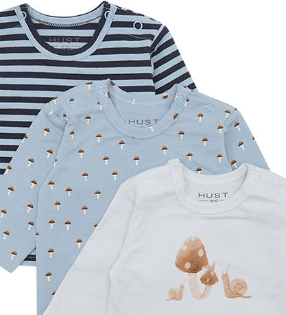 Hust and Claire Blouse - 3-Pack - Amar - A Bit Blue Hust and Claire Blouse - 3-Pack - Amar - A Bit Blue