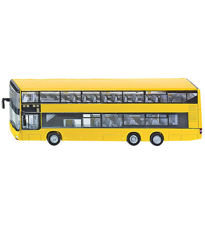 Siku Bus - 1:87 - Man Double Decker City Bus - Yellow Siku Bus - 1:87 - Man Double Decker City Bus - Yellow