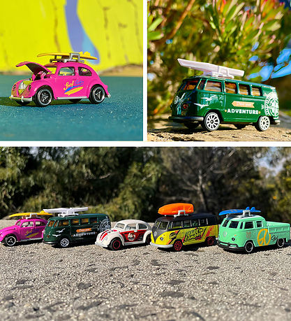 Majorette Auto's - 5-pack - VW De Originals