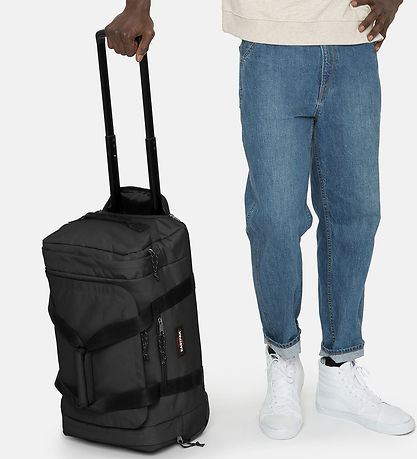 Eastpak 여행 가방 포함 바퀴 - 레더페이스 S 41L - 블랙