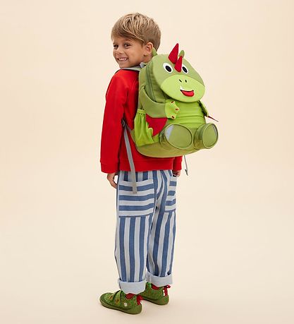 Affenzahnn Backpack - Large - Friend Dragon - Green Affenzahnn Backpack - Large - Friend Dragon - Green
