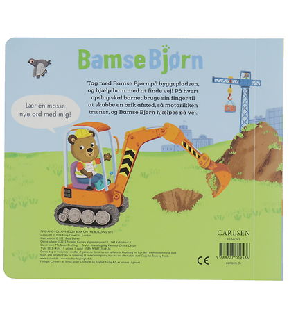 Forlaget Carlsen Book - Find your way with Soft Toy Bear: At the