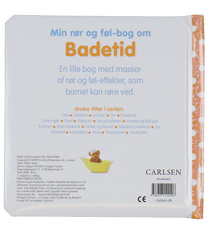 Forlaget Carlsen Bilderbuch - Mein Fühlbuch zum Thema - Badezeit Forlaget Carlsen Bilderbuch - Mein Fühlbuch zum Thema - Badezeit