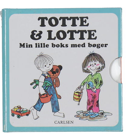 Forlaget Carlsen Böcker - Totte & Lotte: Min Liten låda med 4 Bo Forlaget Carlsen Böcker - Totte & Lotte: Min Liten låda med 4 Bo