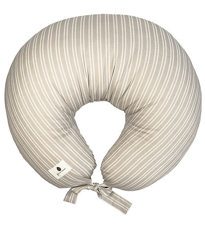 Pine Cone Voedingkussen - Kapok - Nora - Beige Stripe