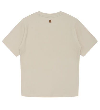 Hust and Claire T-shirt - Anskil - Sand Stone w. Palm