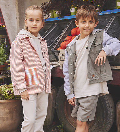 Hust and Claire T-shirt - Anskil - Sand Stone w. Palm