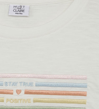 T-Shirt Hust and Claire - Abiha - Ivory T-Shirt Hust and Claire - Abiha - Ivory