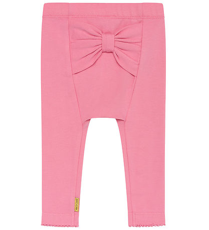 Hust and Claire Leggings - Laline - Pink-a-Boo w. Bow