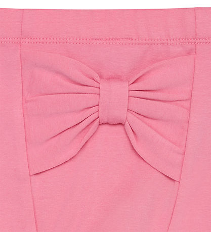 Hust and Claire Leggings - Laline - Pink-a-Boo w. Bow
